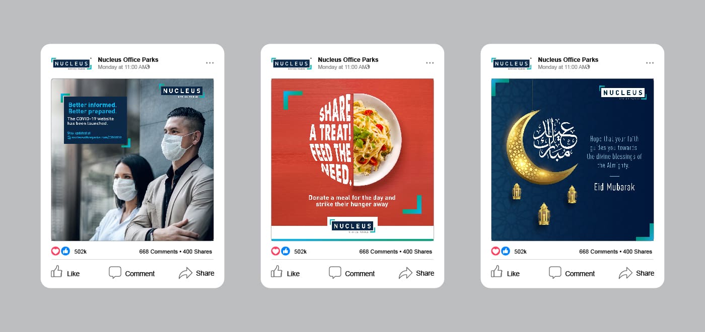 Social media post designing ideas for 4AM Worldwide